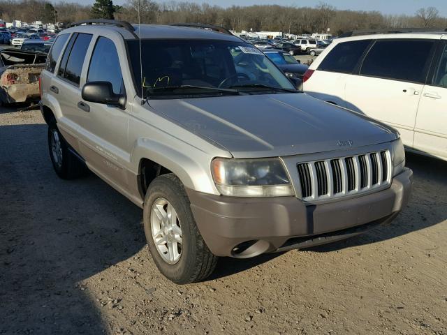 1J4GX48S14C321339 - 2004 JEEP GRAND CHER GRAY photo 1