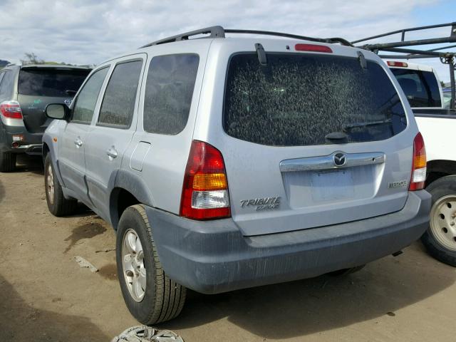 4F2YU07101KM45706 - 2001 MAZDA TRIBUTE DX 银色 照片 3