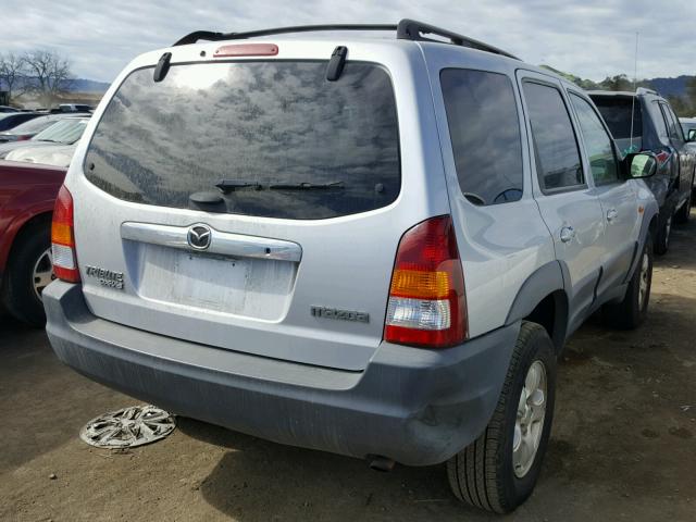4F2YU07101KM45706 - 2001 MAZDA TRIBUTE DX 银色 照片 4