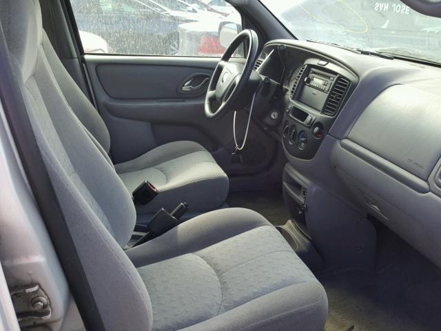 4F2YU07101KM45706 - 2001 MAZDA TRIBUTE DX 银色 照片 5