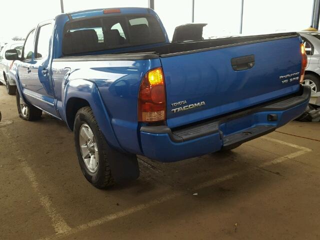 5TEKU72N18Z517155 - 2008 TOYOTA TACOMA PRE BLUE photo 3