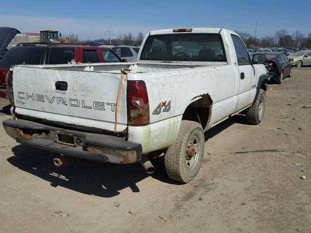 1GCHK24U83E132601 - 2003 CHEVROLET SILVERADO WHITE photo 4