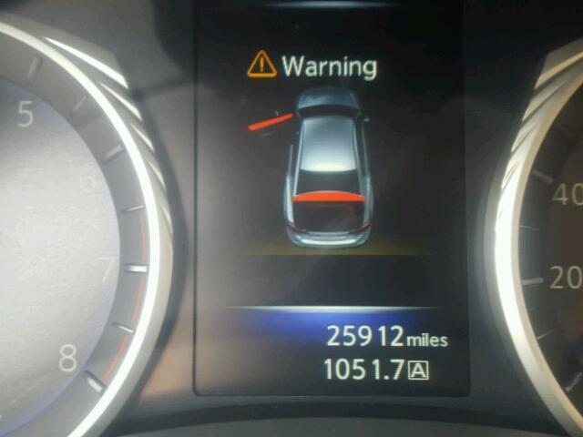 JN1CV7AP2GM200077 - 2016 INFINITI Q50 BASE Rojo foto 8