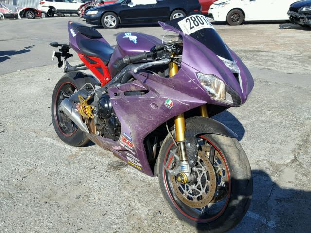 SMTA02YK1GJ738966 - 2016 TRIUMPH MOTORCYCLE DAYTONA 67 PURPLE photo 1