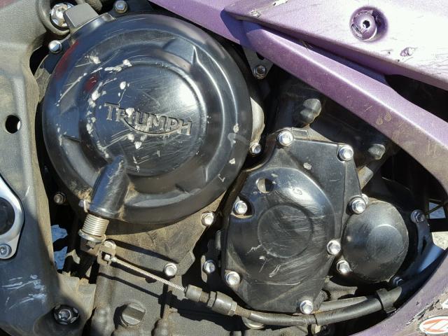 SMTA02YK1GJ738966 - 2016 TRIUMPH MOTORCYCLE DAYTONA 67 PURPLE photo 7