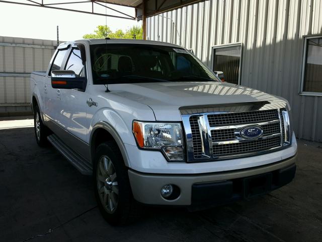 1FTFW1CV9AKB38132 - 2010 FORD F150 SUPER WHITE photo 1