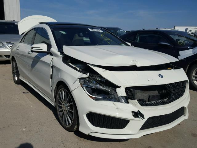 WDDSJ4GB3GN390020 - 2016 MERCEDES-BENZ CLA 250 4M WHITE photo 1