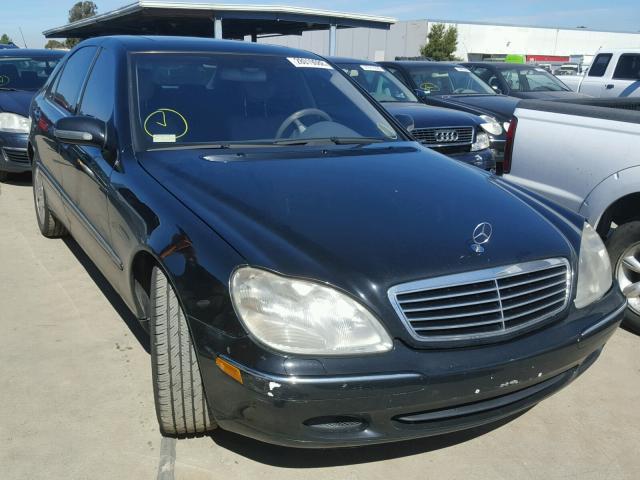 WDBNG70J12A312830 - 2002 MERCEDES-BENZ S 430 BLACK photo 1