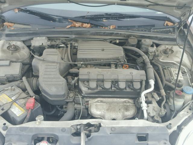 1HGEM21943L058670 - 2003 HONDA CIVIC EX ვერცხლისფერი ფოტო 7