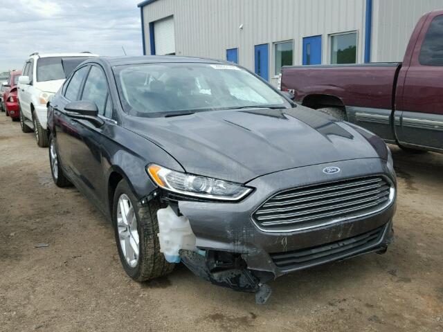 3FA6P0H72GR233532 - 2016 FORD FUSION SE CHARCOAL photo 1