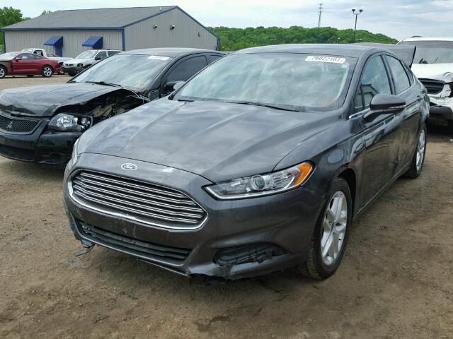 3FA6P0H72GR233532 - 2016 FORD FUSION SE CHARCOAL photo 2