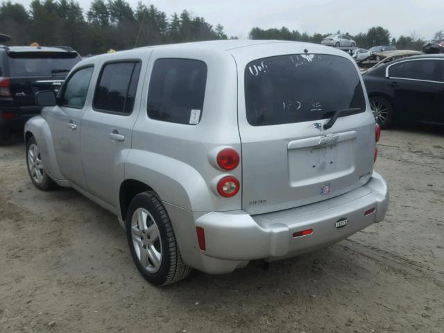 3GNCA13B09S618168 - 2009 CHEVROLET HHR LS SILVER photo 3