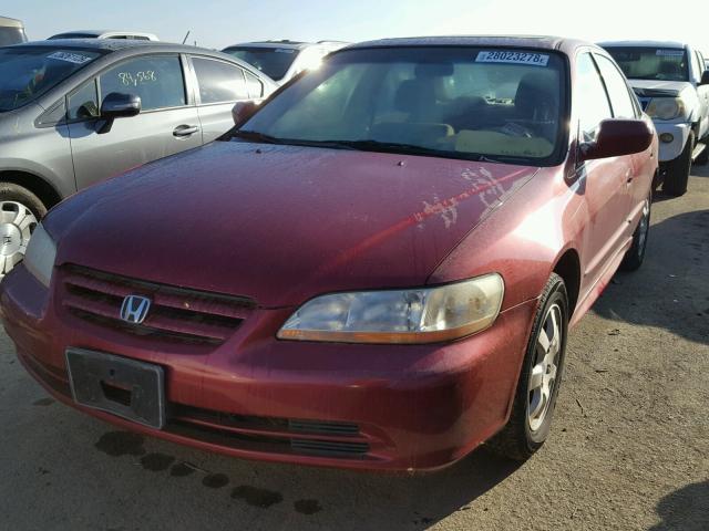 JHMCG66831C009847 - 2001 HONDA ACCORD EX RED photo 2