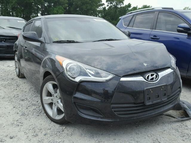 KMHTC6AD5FU239419 - 2015 HYUNDAI VELOSTER B BLACK photo 1