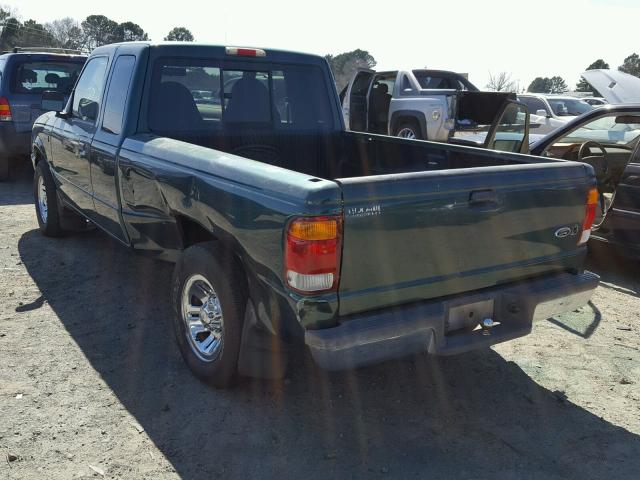 1FTYR14V5XTA64354 - 1999 FORD RANGER SUP GREEN photo 3