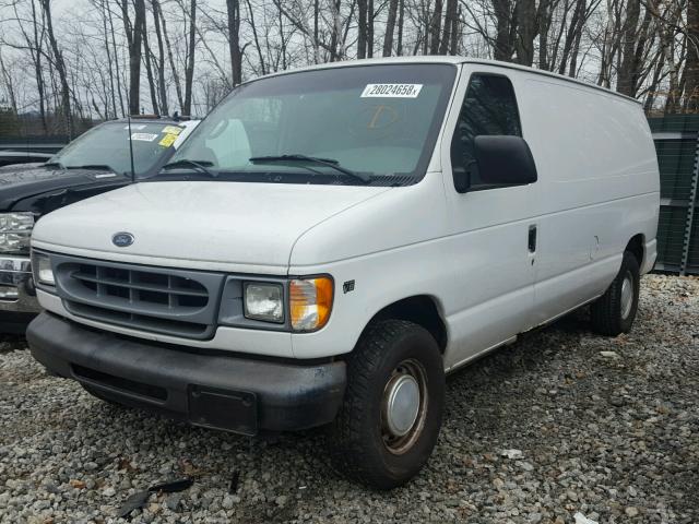 1FTRE14WX1HA76311 - 2001 FORD ECONOLINE WHITE photo 2