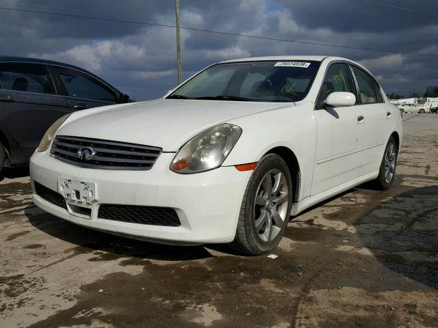 JNKCV51E56M500175 - 2006 INFINITI G35 WHITE photo 2