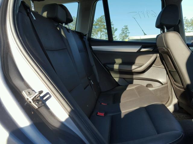 5UXWX5C57BL715660 - 2011 BMW X3 XDRIVE2 Серый фото 6