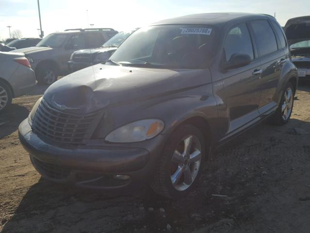 3C8FY78G34T312978 - 2004 CHRYSLER PT CRUISER GRAY photo 2