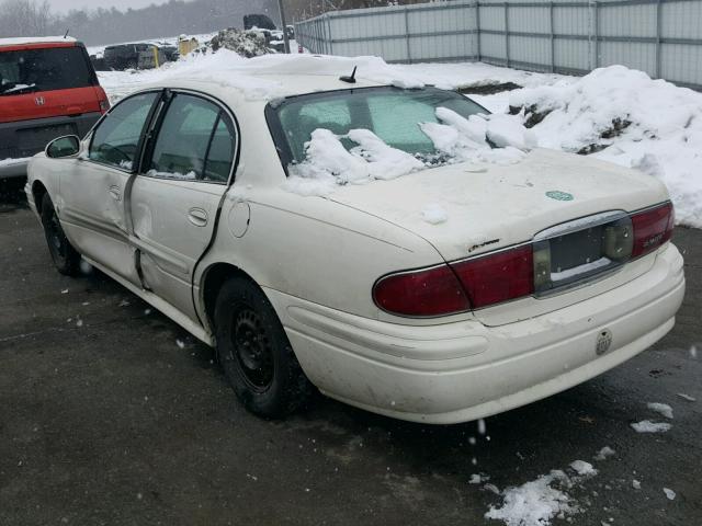 1G4HP52K95U178561 - 2005 BUICK LESABRE CU WHITE photo 3