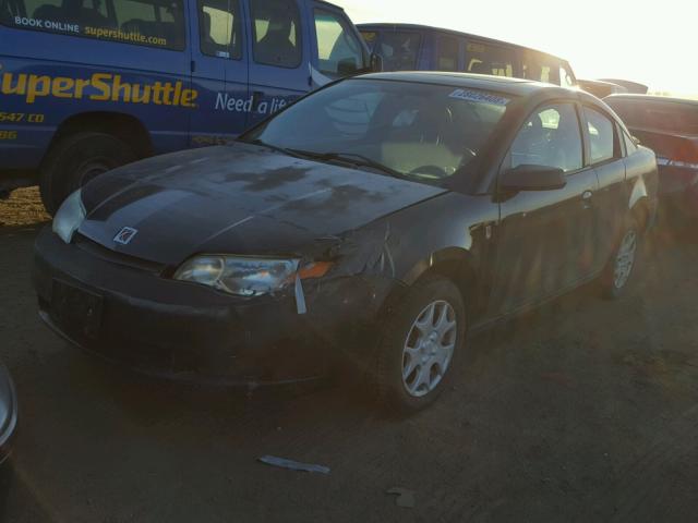 1G8AN14F34Z121966 - 2004 SATURN ION LEVEL BLACK photo 2