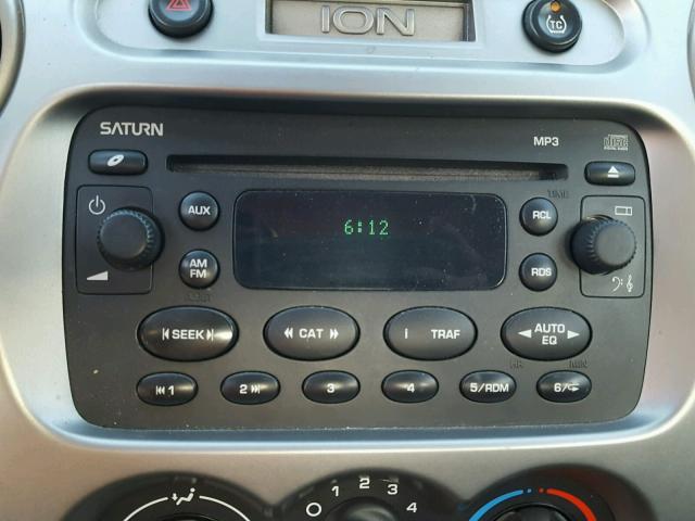 1G8AN14F34Z121966 - 2004 SATURN ION LEVEL 黑色 照片 9