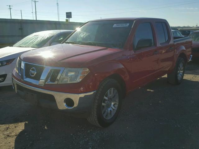 1N6AD07U49C416191 - 2009 NISSAN FRONTIER C RED photo 2