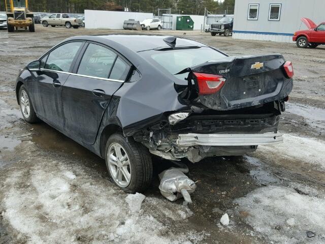 1G1BE5SM3J7117774 - 2018 CHEVROLET CRUZE LT BLACK photo 3