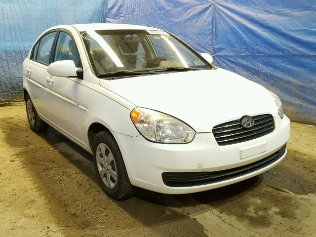 KMHCN46C49U329809 - 2009 HYUNDAI ACCENT GLS WHITE photo 1