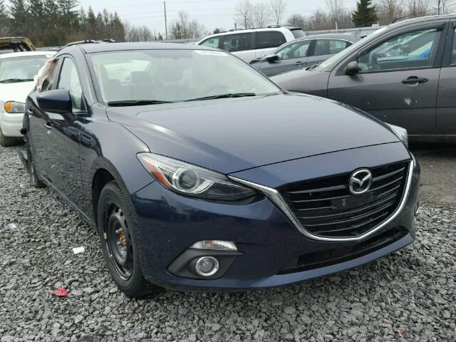 JM1BM1W33G1315996 - 2016 MAZDA 3 TOURING BLUE photo 1