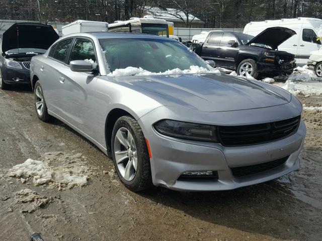 2C3CDXHG5GH272002 - 2016 DODGE CHARGER SX SILVER photo 1