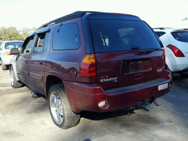 1GKET16S336209590 - 2003 GMC ENVOY XL MAROON photo 3