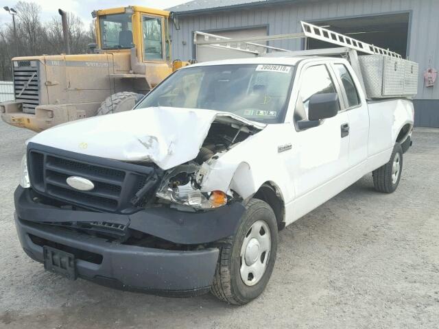 1FTVX125X7KD24491 - 2007 FORD F150 WHITE photo 2