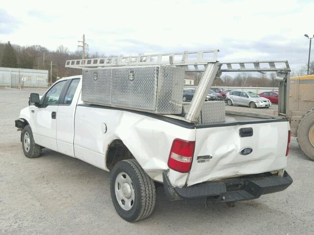 1FTVX125X7KD24491 - 2007 FORD F150 WHITE photo 3