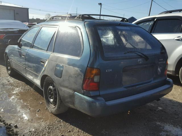 JT2AE09V2S0092258 - 1995 TOYOTA COROLLA BA GREEN photo 3