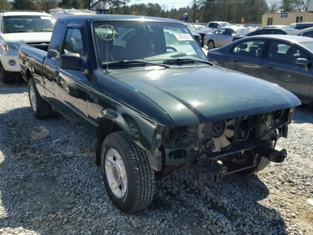 1FTYR44E62PB32924 - 2002 FORD RANGER SUP GREEN photo 1