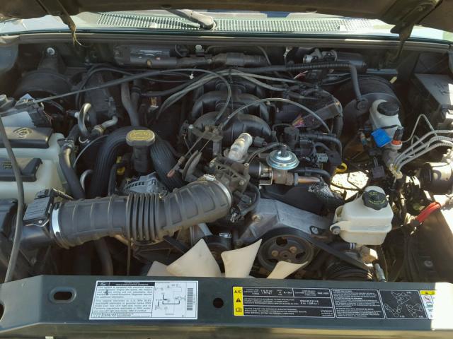 1FTYR44E62PB32924 - 2002 FORD RANGER SUP GREEN photo 7