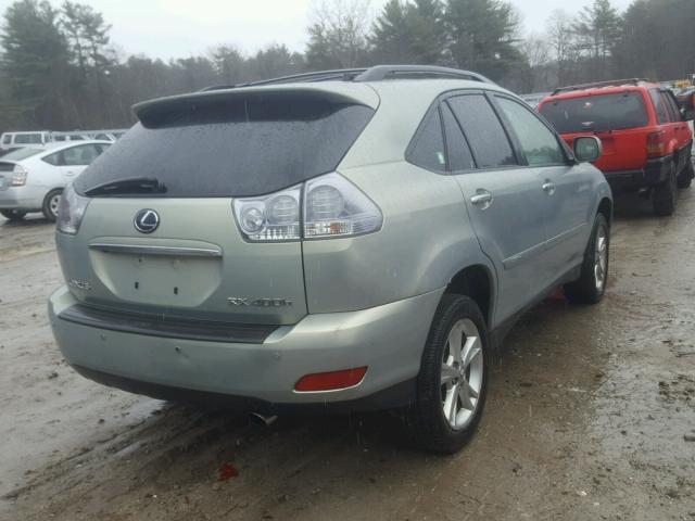 JTJHW31U082068316 - 2008 LEXUS RX 400H SILVER photo 4