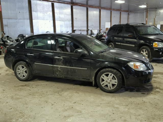 1G1AZ52F757518459 - 2005 CHEVROLET COBALT LT BLACK photo 9