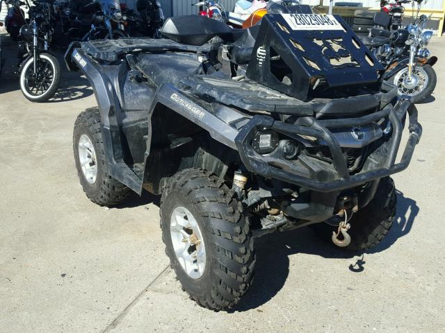 3JBLKXP19DJ000648 - 2013 CAN-AM OUTLANDER GRAY photo 1