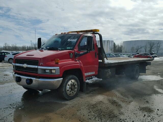 1GBE5C11X4F500965 - 2004 CHEVROLET C5500 C5C0 RED photo 2