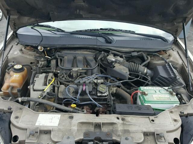 1FAFP53U24G136215 - 2004 FORD TAURUS SE TAN photo 7