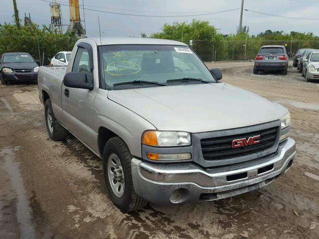 1GTEC14XX6Z139132 - 2006 GMC NEW SIERRA GRAY photo 1