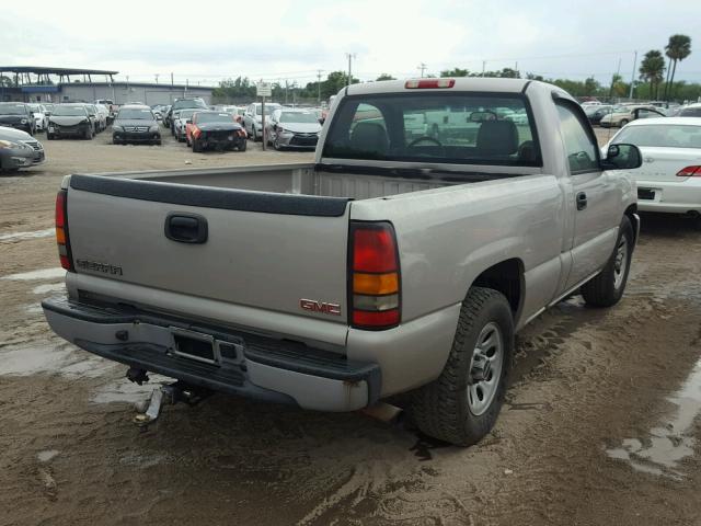 1GTEC14XX6Z139132 - 2006 GMC NEW SIERRA GRAY photo 4