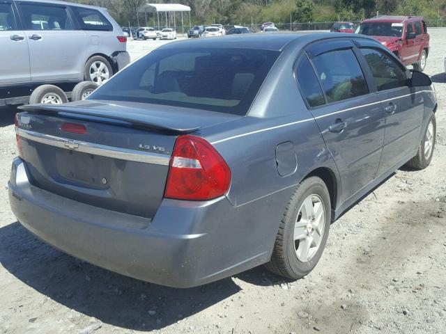 1G1ZT54855F251797 - 2005 CHEVROLET MALIBU LS ნაცრისფერი ფოტო 4
