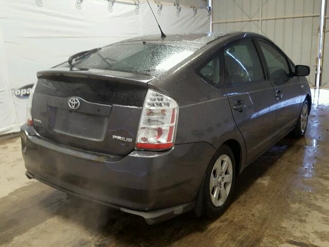 JTDKB20U573292898 - 2007 TOYOTA PRIUS GRAY photo 4