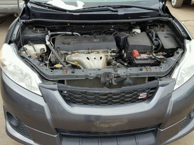 2T1LE40E69C002033 - 2009 TOYOTA COROLLA MA GRAY photo 7