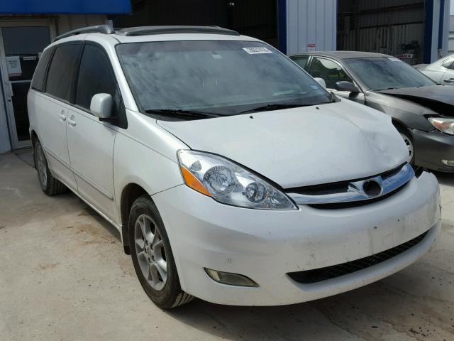 5TDZA22C06S407300 - 2006 TOYOTA SIENNA XLE WHITE photo 1