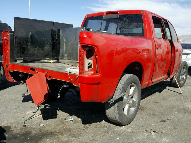 1C6RR7LT1GS255872 - 2016 RAM 1500 SLT RED photo 4