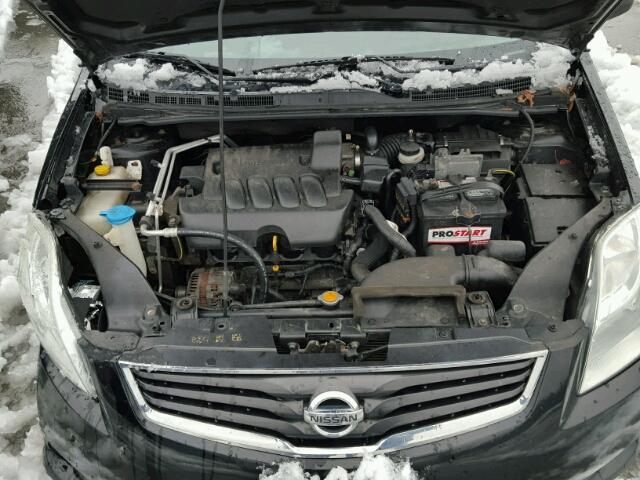 3N1AB6AP7AL602673 - 2010 NISSAN SENTRA 2.0 BLACK photo 7